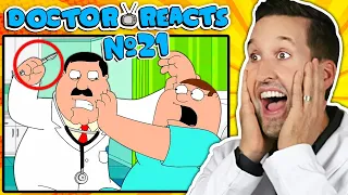ER Doctor Reacts to Funniest Family Guy Medical Scenes #21