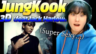 Jung Kook '3D (feat. Jack Harlow)' MV I REACTION!