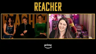 Reacher Season 2 Cast Interview: Shaun Sipos, Serinda Swan & Maria Sten Talk Stunts & More!