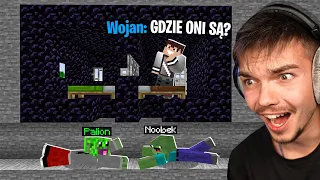 ZROBILIŚMY TUNEL POD WIĘZIENIEM z ZOMBIE NOOB i WOJAN O NICZYM NIE WIEDZIAŁ!