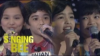 Andrea, Zaijian, Xyriel, and Kylie showcase their talent in singing | Singing Bee