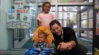 Chris Pratt Makes A Special Trip To Visit Patients At Seacrest Studios Atlanta