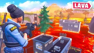 🔴 *NEW* FLOOR IS LAVA Mode in Fortnite