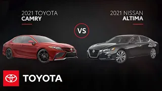 2021 Toyota Camry vs Nissan Altima | Toyota