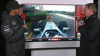 Lewis Hamilton's 2014 Australian GP pole lap analysis