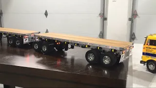 Tamiya flatbed trailer A trains part 7 Upgrades.