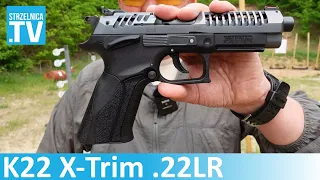 Tytanowy pistolet bocznego zapłonu - Grand Power K22 X-Trim- Strzelnica.tv #150