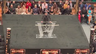 Roman Reigns Inducts Paul Heyman - WWE Hall of Fame 4/5/24