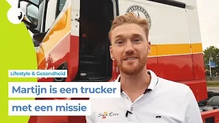 Vloggende trucker Martijn maakt chauffeursvak leuk