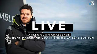 Arkea Ultim Challenge. Suivez l'arrivée d'Anthony Marchand à Brest, quatrième de la course