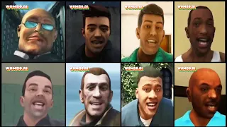Every Gta Protagonist Singing Aaha Mnnoxnh (deepfake)
