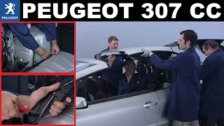 Peugeot 307 CC - Interventions and adjustments on the roof (2/3)