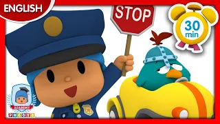 🎓 Pocoyo Academy - Learn Colors: Red, Yellow and Green | Cartoons and Educational Videos for Kids