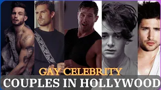 TOP 15 HANDSOME GAY COUPLES 😱 |GAY ACTORS HOLLYWOOD