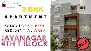 JAYANAGAR 4Th T BLOCK | Premium 3BHK Apartment | BANAGALORE | 9620040800 - 9008900015