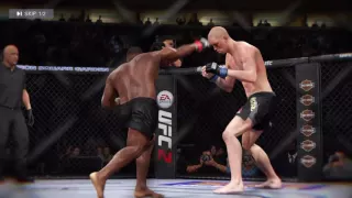 HOW DID I WIN!? EA Sports UFC 2 Mike Tyson vs Giant