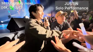 JUSTIN Solo Performance - SB19 Pagtatag World Tour Japan