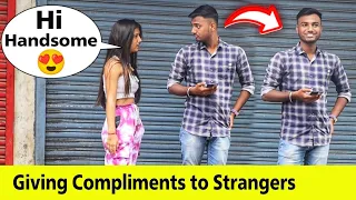 Giving Compliment to Strangers | Part 2 | Prakash Peswani Prank |