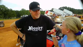 Interview with Chuckie Duncan at Laurens County Speedway 2021