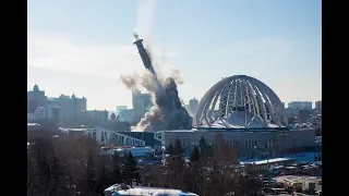 Взрыв башни в Екатеринбурге