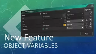 Object Variables - New GMS2 feature - GMWolf