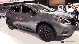 2018 Nissan Murano Midnight Edition - Exterior and Interior Walkaround - 2018 Montreal Auto Show