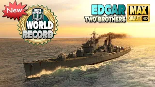 Cruiser Edgar: Thriller with new damage record - World of Warships