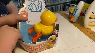 Zuru Robo Alive Junior Little Duck Unboxing