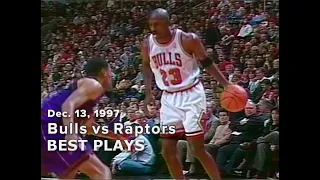December 13, 1997 Bulls vs Raptors highlights