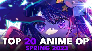 My Top 20 Anime Openings Of Spring 2023