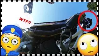 OFFICER took my lincense plate?  | KTM Supermoto FAIL💀  🏁