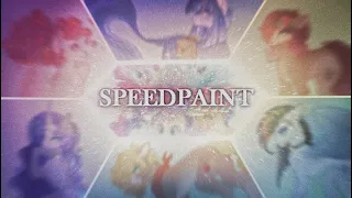 The Mane 6 Redesigns (Gen 5) - MLP Speedpaint