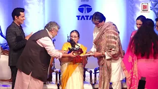 Amitabh Bachchan honored with Lata Dinanath Mangeshkar Award | #amitabhbachchan #latamangeshkar