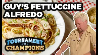 Guy Fieri's Tips on How to Make His Fettuccine Alfredo | Tournament of Champions | Food Network