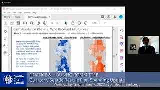 Finance & Housing Committee 9/7/22