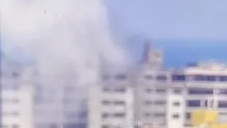 Más malas noticias: Un incendio en un edificio en Riomar,, la Habana, video de este 18 Agosto 2022