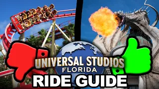Universal Studios Orlando RIDE GUIDE (2024)