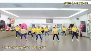 Can't Take My Eyes Off Of You Line Dance | Choreo Evi Pravita (INA ) - January 2022