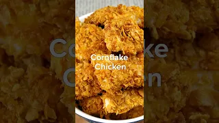 Crunchy Cornflake Chicken #recipe #cornflakes #chicken #ovenbaked