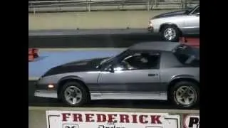 1986 camaro Z28 13.9 1-4 mile quaker raceway