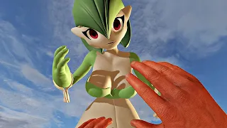 Trying to catch Gardevoir - VR