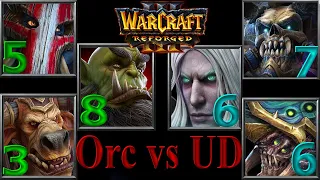 Warcraft 3 Reforged 1vs1🟢Orc vs Undead⭐Deutsch/German⭐Full WC3 Gameplay