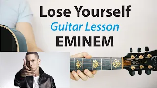 Eminem: Lose Yourself 🎸Acoustic Guitar Lesson (PLAY-ALONG, How To Play)