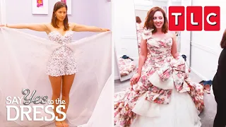 Most Unique Wedding Dresses of ALL TIME! | Say Yes To The Dress | TLC