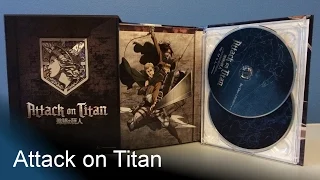 Anime Unboxing - Attack on Titan, Limited Edition Part 2 Plus Box Blu-Ray/DVD