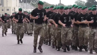 Royal Marine Commando Speed March  Exmouth 2014