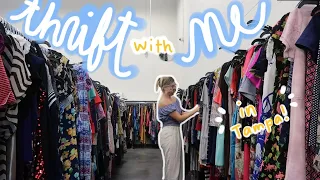 come thrift with me in TAMPA! Thrift haul try on