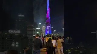 2022 Dubai New Years Eve Burj Khalifa fireworks and a Pepsi 4K - happy new year watch lovers