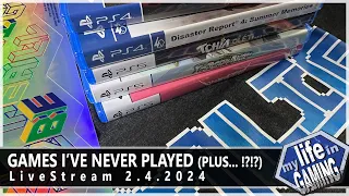 Games I've Never Played... plus..??!! :: LIVE STREAM