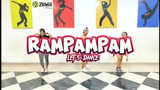 Rampampam (Let's Dance) - Step by Step ID(Natya & Rendy) ||Zumba Choreo by ZIN FAIZ Pinrang||OnDezt™